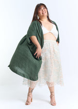 LUNTIAN Flowy Kimono