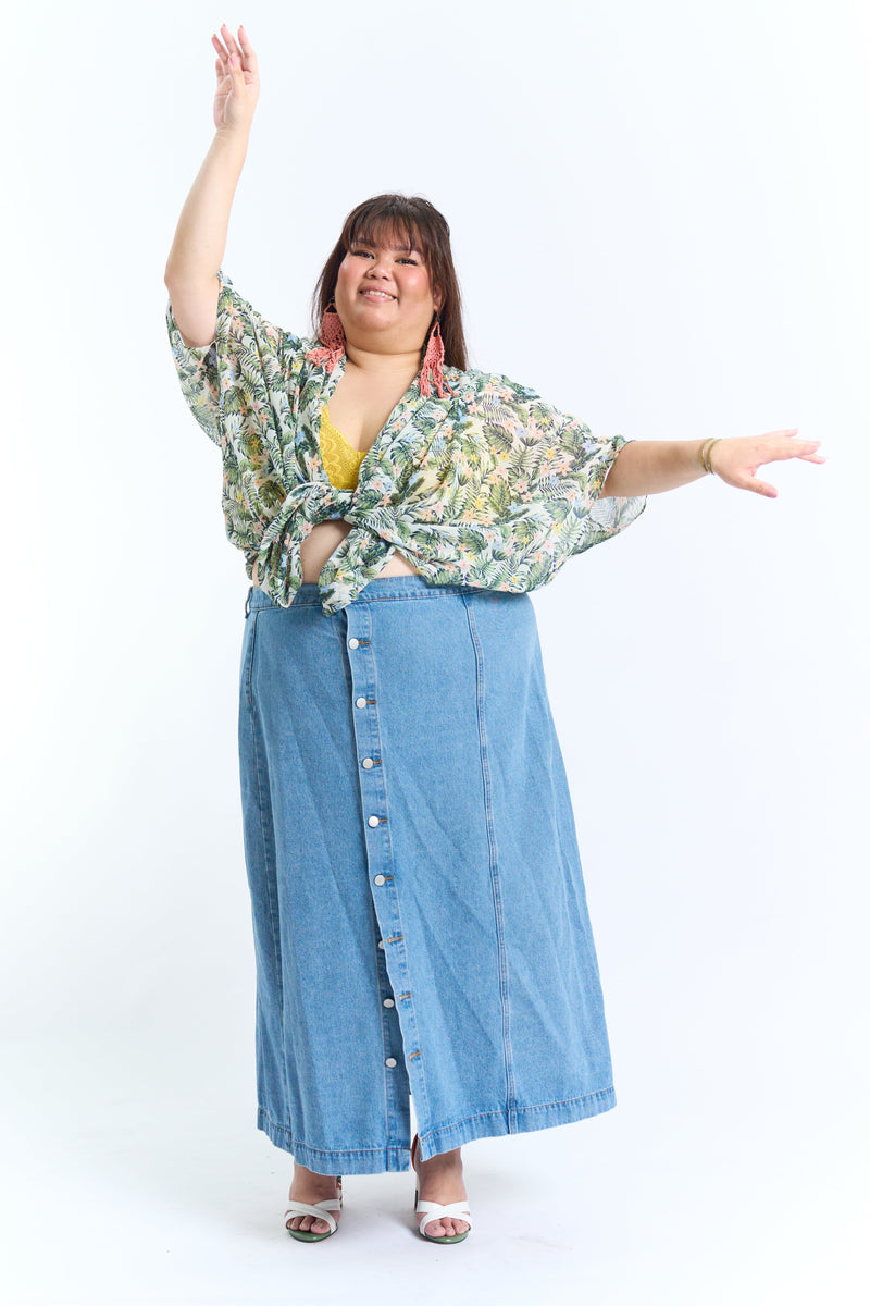 SANTAN Flowy Kimono