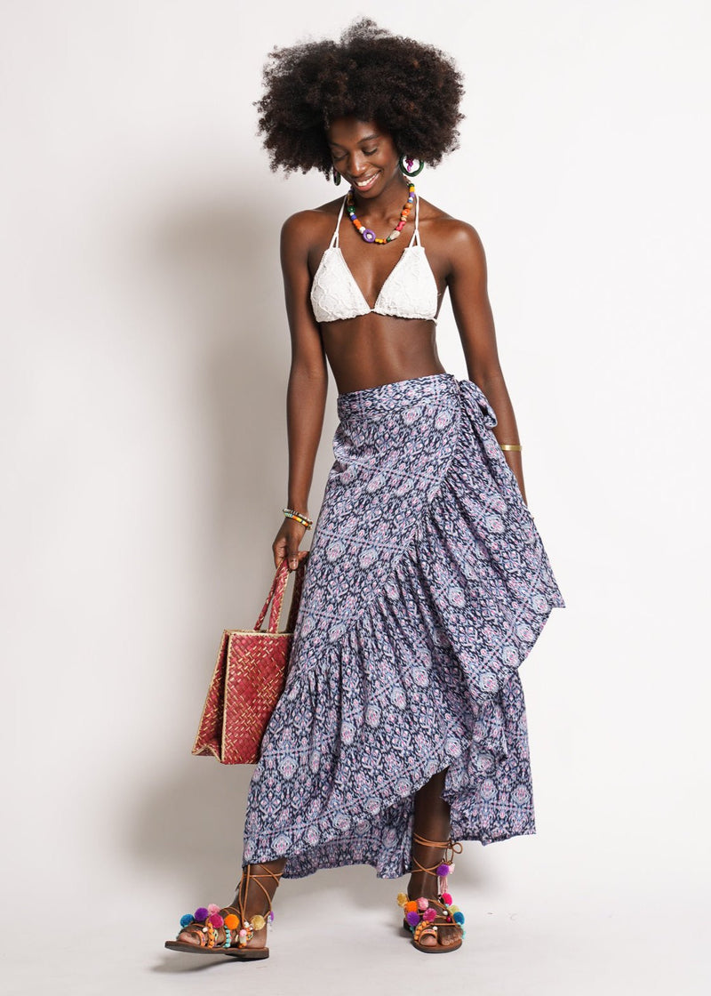 DAPITHAPON Wrap-Around Skirt