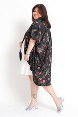 DAMA DE NOCHE Flowy Kimono